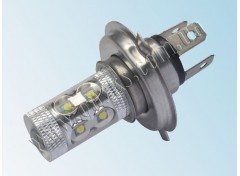 Светодиодная автолампа H4, 30W 12V